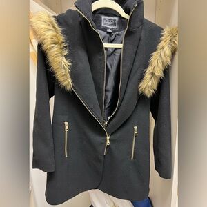 Rothschildld Size 12 Girls winter jacket with hoodie.